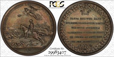 (1781) Medal J-MI-8 Bronze Lt.-Col. William Washington SP62BN