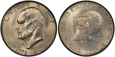 1976-D $1 Type 1 MS66