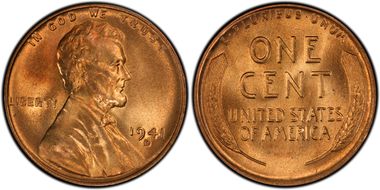 1941-D 1C MS67+ RD