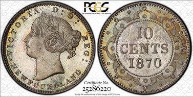 1870 10C MS67