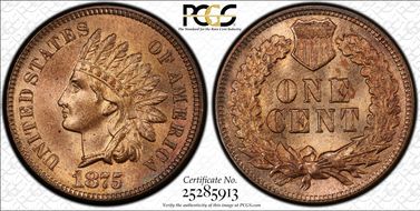 1875 1C RPD FS-303 S-3 MS65RD