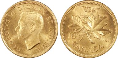 1937 1C Matte SP66RD