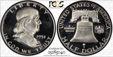 1951 50C PR66DCAM