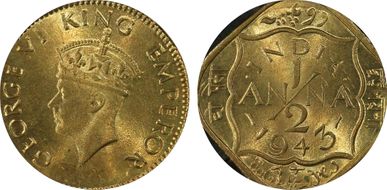 1943(C) 1/2 An SW-9.200 Prid-984 MS65