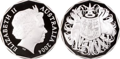 2004 50C Silver PR69DCAM