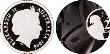 2008 $2 Silver PR68DCAM