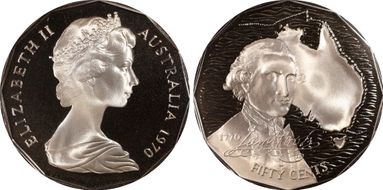 1970 50C Captain Cook PR69DCAM