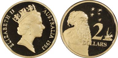 1993 $2 PR69DCAM
