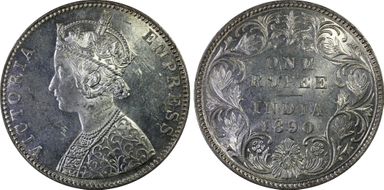 1890-B Rupee SW-6.114 MS63+
