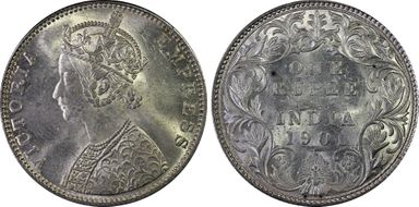 1901-B Rupee SW-6.164 Prid-188 MS63+
