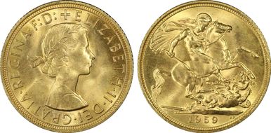 1959 Sov S-4125 St. George MS65+