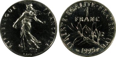 1995 1 Fr Gad-474 MS67