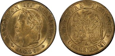 1861-A 1C Gad-87 F-103 MS65RD