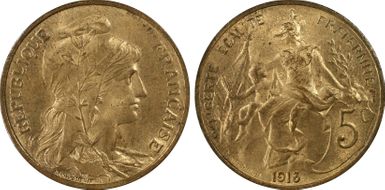 1913 5C Gad-165 F-119 MS65RD