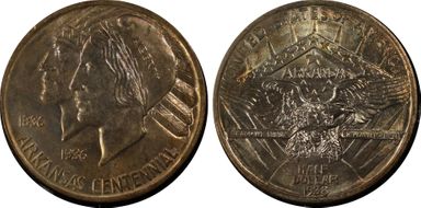 1938 50C Arkansas MS67