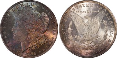 1885 $1 MS64