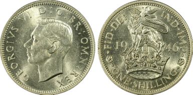 1946 Shil S-4082 English Rev MS62