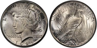 1924-S $1 MS65