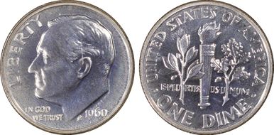 1960 10C PR67