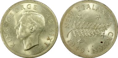 1949 Crown KM-22  Ag MS64