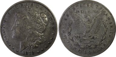 1878 7TF $1 R78, VAM 117, Tripled Star VF30