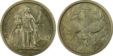 1949 P1 Fr Lec-35 Essai Cu-Ni SP66