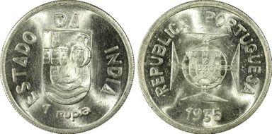 1935 Rupia MS63