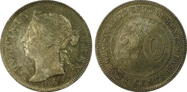 1901 20C KM-12 MS65
