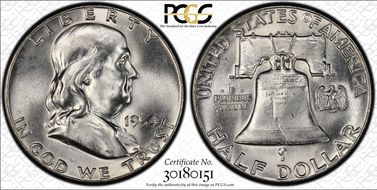 1954 50C "Bugs Bunny" FS-401 MS64