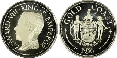 "1936" Medal FM41c RE Edward VIII RE PR68DCAM