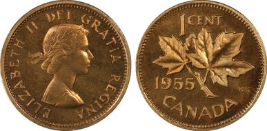 1955 1C Strap PL67RD