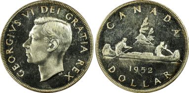 1952 S$1 No WL PL65