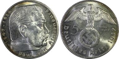 1937-A 5 Mk J-367 MS63