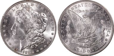 1888 $1 MS65