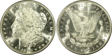 1880-S $1 MS64