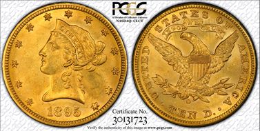 1895-O $10 MS63