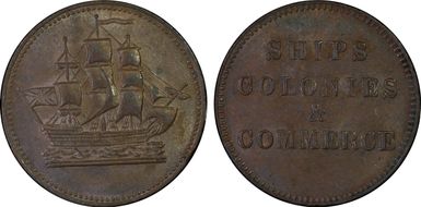 (1835) Token PE-10-30 BR-997 MS62BN