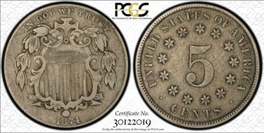 1874 5C DDO FS-102 VF25