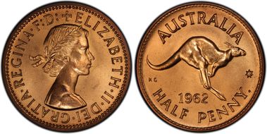 1962 Y. (p) 1/2D PR65RD