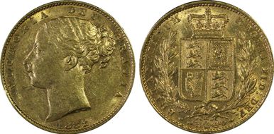 1882-M Sov S-3854A Shield AU55