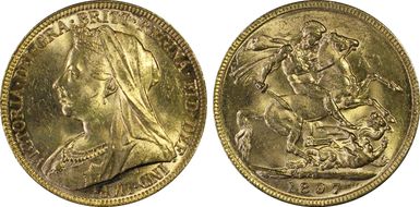 1897-M Sov S-3875 MS63+