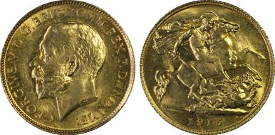 1915-M 1/2 Sov S-4007 MS65