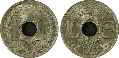 1931 10C Gad-286 F-138 MS67