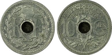 1945-C 10C Gad-292 F-143 MS65