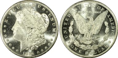 1884-CC $1 MS64PL