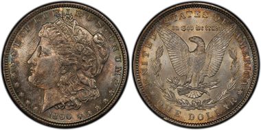 1890 $1 MS64+
