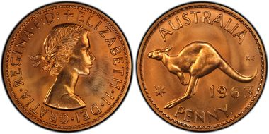 1963 Y. (p) 1D PR66RD