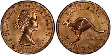 1960 Y. (p) 1D PR66RD