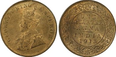 1913(C) 1/4 An SW-8.339 MS64RD