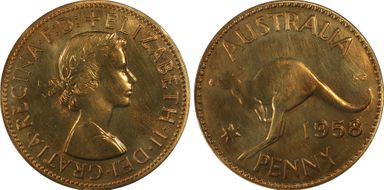 1958 (m) 1D PR65RD